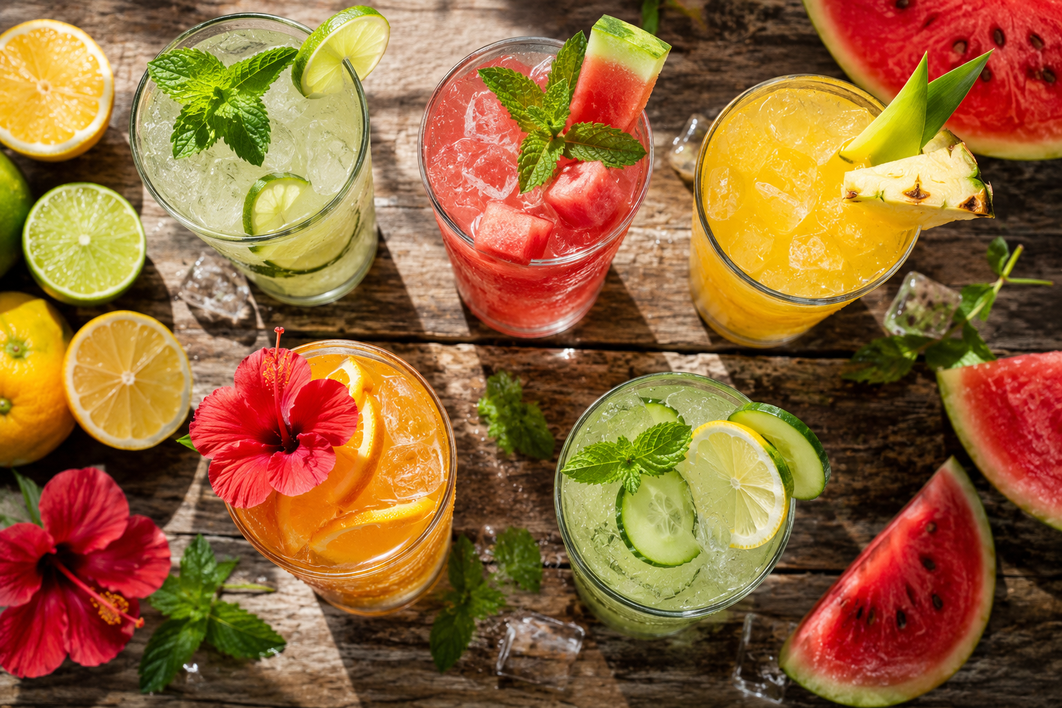 Refreshing Summer Drink Recipes to Stay Cool